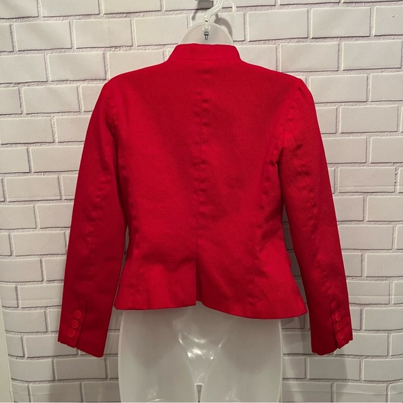 CYNTHIA ROWLEY women red blazer/size S - Picture 8 of 10